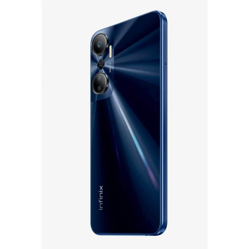Infinix Hot 20 Dual SIM, 6GB RAM, 128GB Storage, 6.6-Inch , 4G | Sonic Black