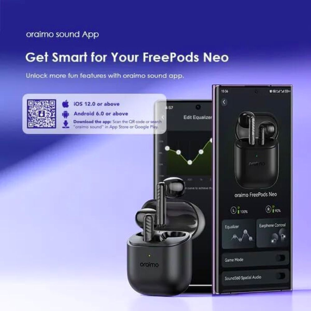 Oraimo FreePods Neo ENC Wireless Earbuds OTW-330S Bluetooth
