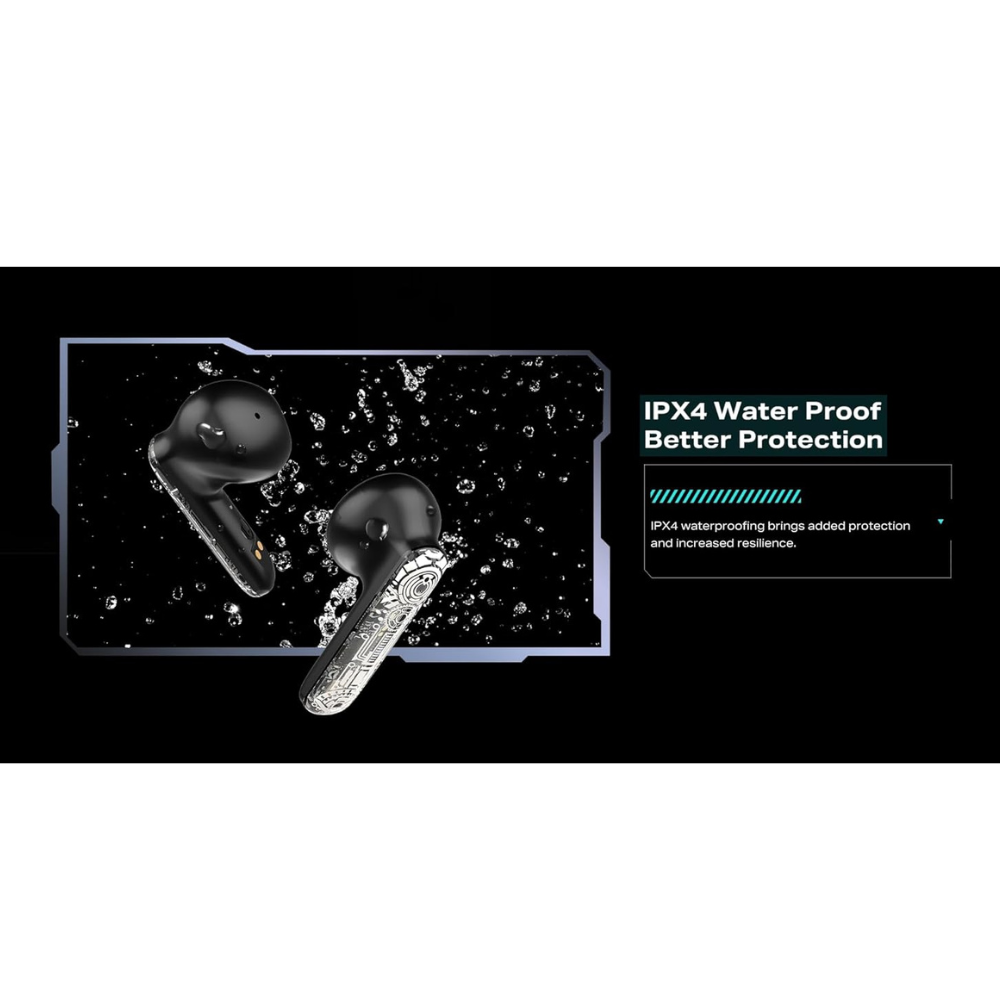 Infinix XBuds 3GT- XE30 Black Earbuds