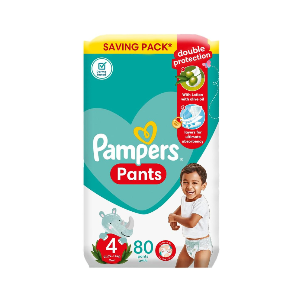 حفاضات بامبرز بانتس مقاس 4