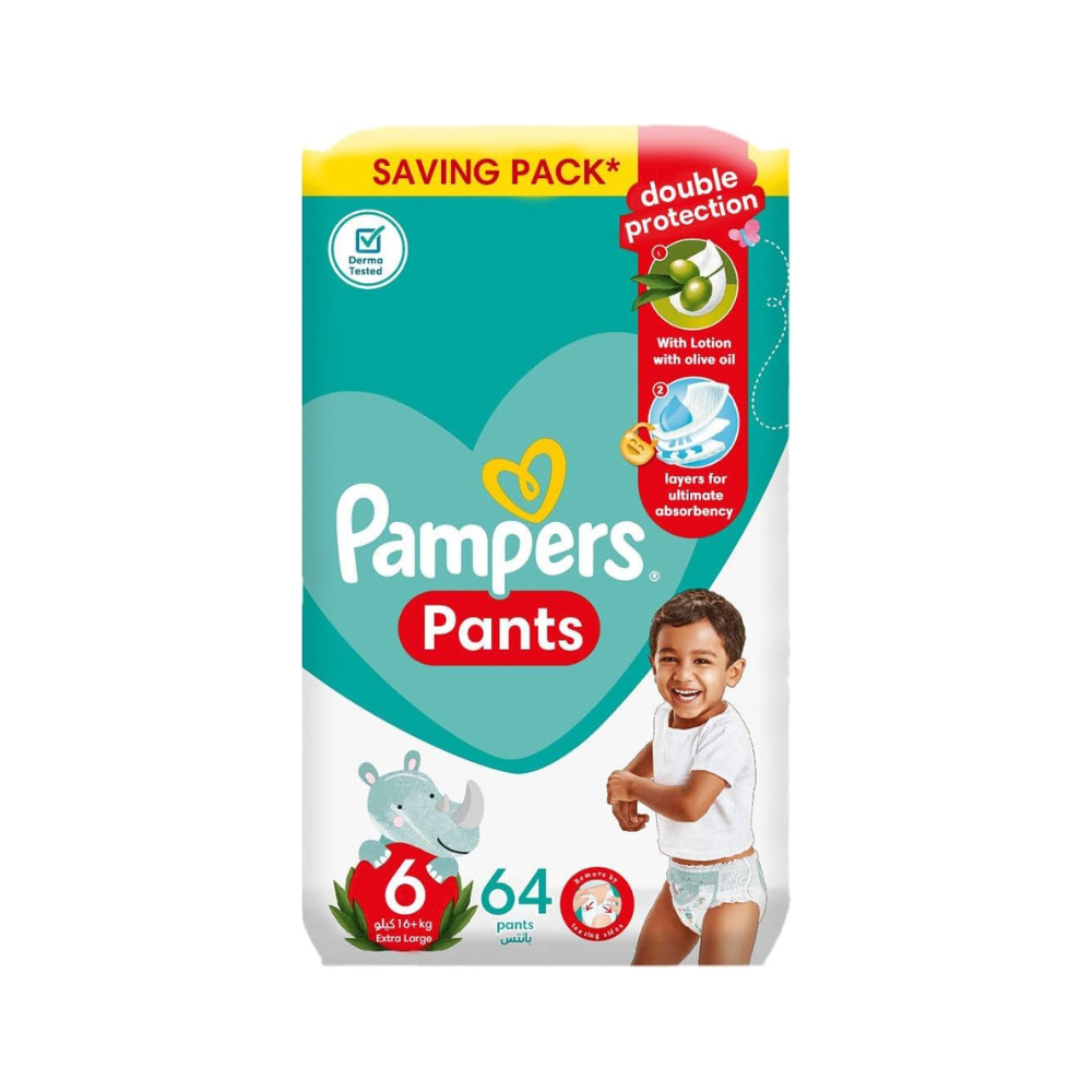 حفاضات بامبرز بانتس مقاس 6