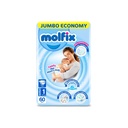 Molfix Jumbo Pack New Born Size 1- 60 Pieces