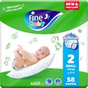 Fine Baby Diapers Size 2 Small 58 Diaper 