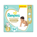 Pampers Premium Extra Care Taped Diapers Size 3