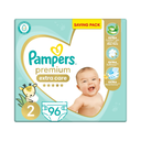 Pampers Premium Extra Care Taped Diapers Size 2