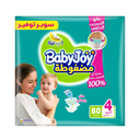 BabyJoy diapers with back leakage stopper Size 4