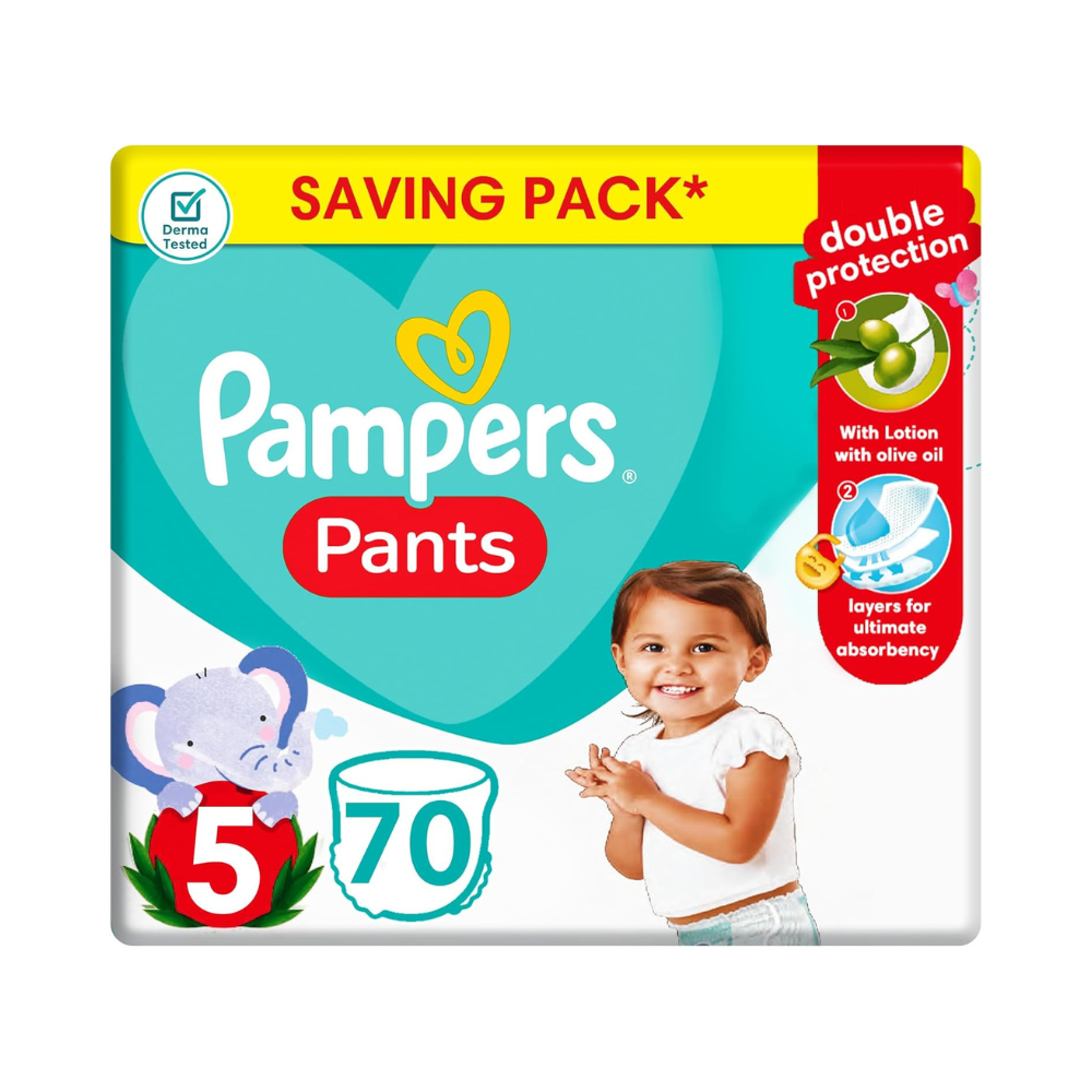 Pampers Baby Dry Pants Diapers size 5